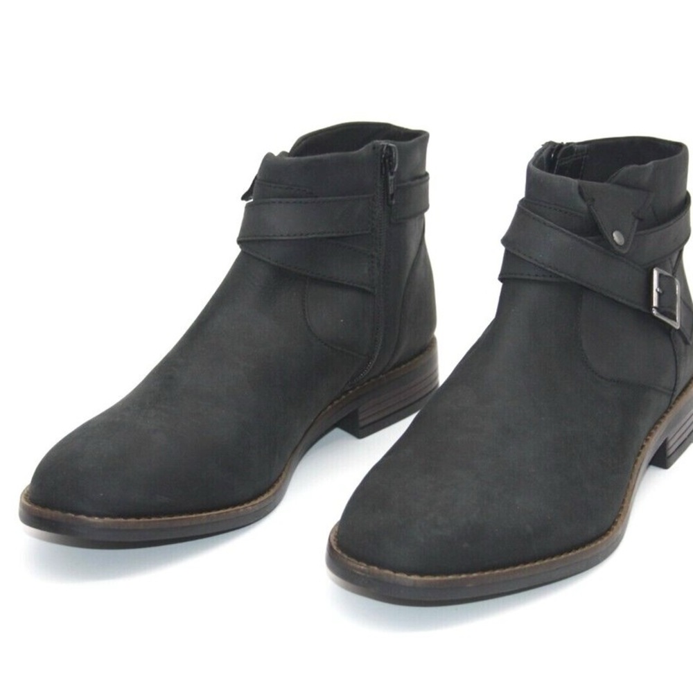 Clarks Women's Leather Camzin Hale Ankle Booties